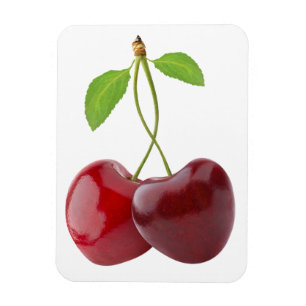 Magnet Flexible Coeurs cerise