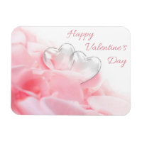 Coeurs de verre romantique Heureuse Sainte-Valenti
