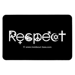 Magnet Flexible Coexister dans le Respect - Paix Gentillesse & Tol