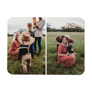 Magnet Flexible Collage photo de famille moderne 2 | Concevez le v
