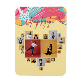 Magnet Flexible Collage photo féminin personnalisé sans concession