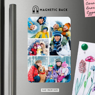 Magnet Flexible Collage simple de 4 photos