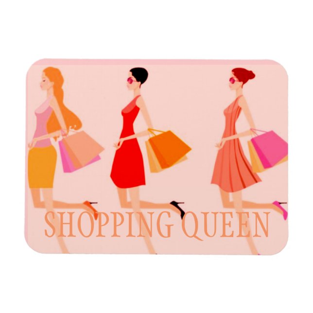MAGNET FLEXIBLE COLLECTION DE REINE SHOPPING (Horizontal)