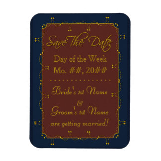Magnet Flexible Collection Mariage 1776 (Enregistrer La Date)