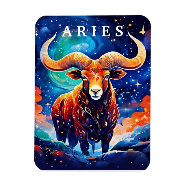 Magnet Flexible Collection Zodiac Aries (Vertical)