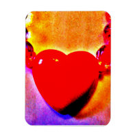 Collier Coeur Rouge Enregistrer la Date