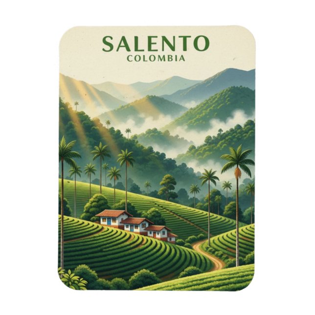 Magnet Flexible Colombie Salento (Vertical)