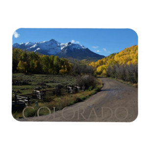 Magnet Flexible Colorado coloré automne sur la ligne de partage Da