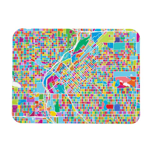 Magnet Flexible Colorful Denver (Horizontal)