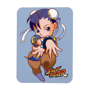 Magnet Flexible Combattant Chun-Li de poche
