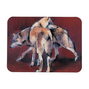 Magnet Flexible Composition 2001 en loup