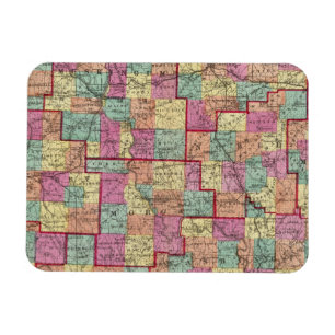 Magnet Flexible Comtés de l'Ohio