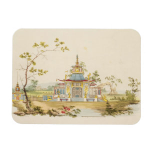 Magnet Flexible Conception pour un temple chinois, vers 1810 (styl