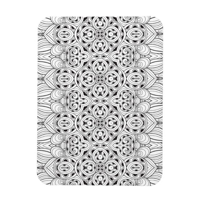 Magnet Flexible Conception tribale (Vertical)