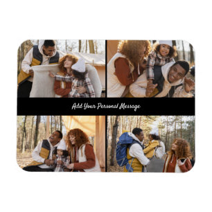 Magnet Flexible Concevez votre propre collection de 4 photos