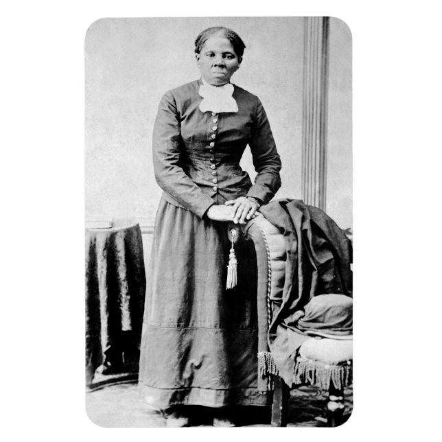 Magnet Flexible Conducteur Harriet Tubman Chemin de fer souterrain (Vertical)