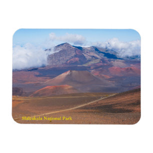 Magnet Flexible cônes de cendres et montagnes au cratère haleakala
