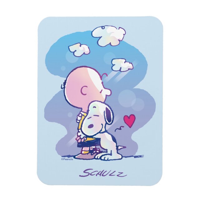 Magnet Flexible Confort et sécurité | Charlie & Snoopy Hug (Vertical)