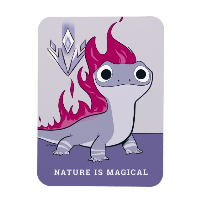 Magnet Flexible Congelé 2 | Bruni - La nature est magique (Vertical)