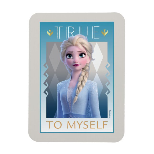 Magnet Flexible Congelé 2 | Elsa - Vrai pour moi (Vertical)