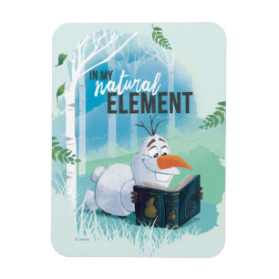 Magnet Flexible Congelé 2 : Olaf Dans Mon Élément Naturel