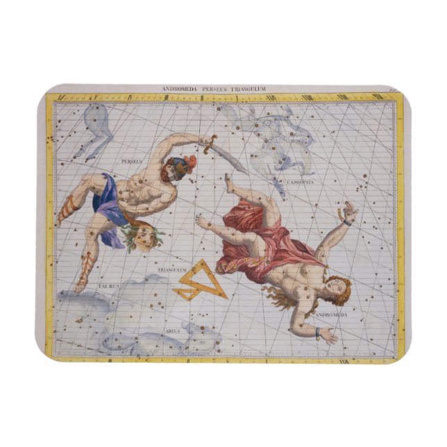 Magnet Flexible Constellation de Perseus et Andromeda, de 'Atla (Horizontal)