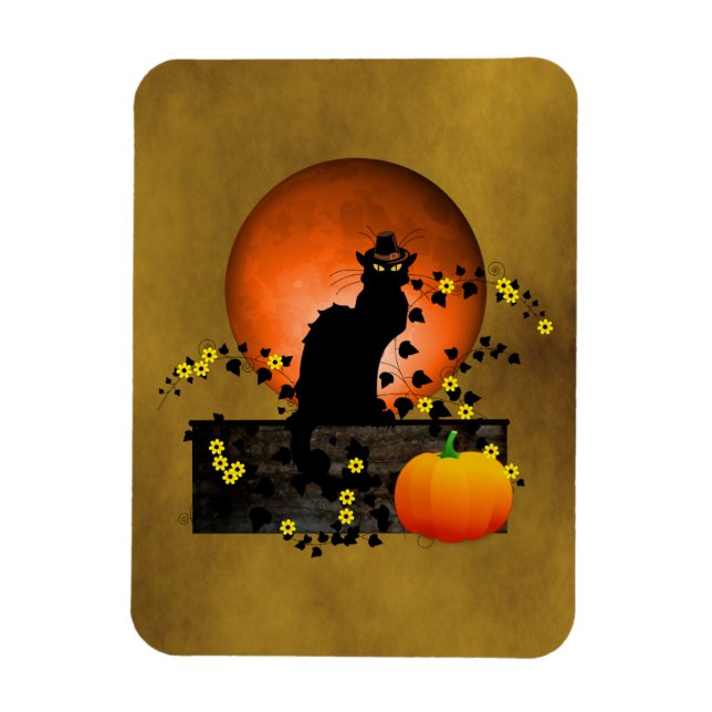 Magnet Flexible Conversation Noir Thanksgiving (Vertical)