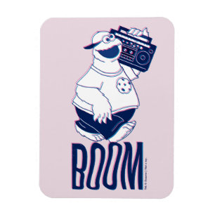 Magnet Flexible Cookie Monster Jamming with the Boom Box