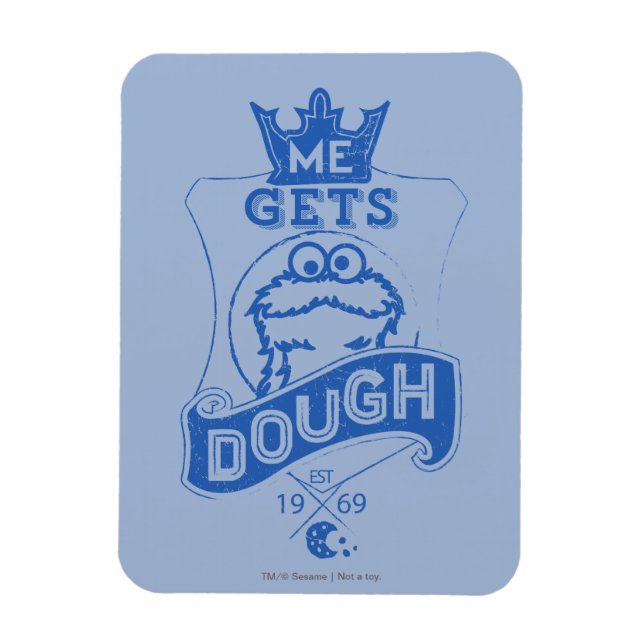 Magnet Flexible Cookies Monster Me Obtient Dur (Vertical)