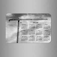 Cool Construction Grue Photo Calendrier 2026