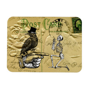 Magnet Flexible Corneille et squelette