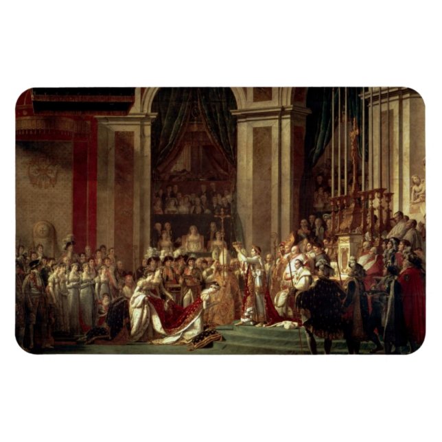 Magnet Flexible Coronation de Napoléon par Jacques-Louis David (Horizontal)