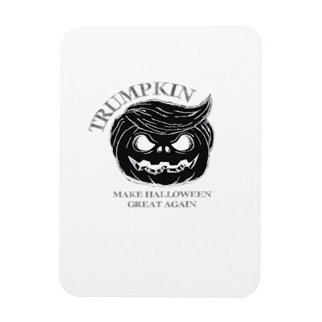 Magnet Flexible Costume Halloween Trumpkin drôle & mignon Hallowee (Vertical)