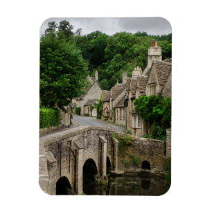 Magnet Flexible Costwolds ville Château Combe aimant vertical