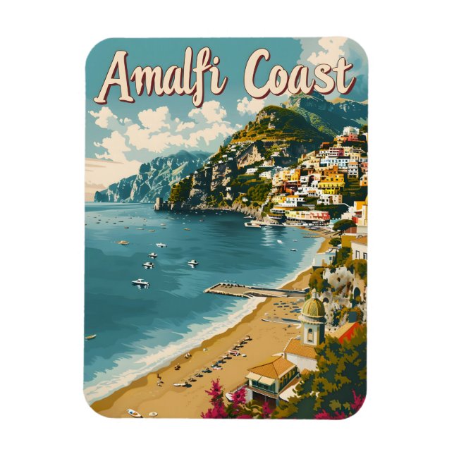 Magnet Flexible Côte d'Amalfi (Vertical)