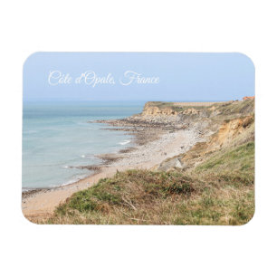 Magnet Flexible Côte d'Opale Mer Turquoise et Falaises