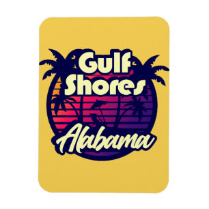 Magnet Flexible Côte du Golfe Alabama