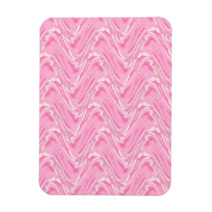 Magnet Flexible Coton Candy rose Abstrait