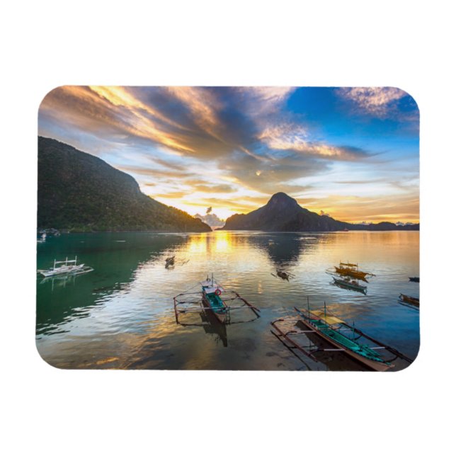 Magnet Flexible Coucher de soleil à El Nido (Horizontal)