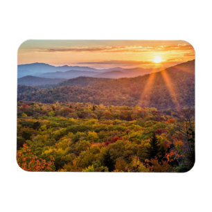 Magnet Flexible Coucher de soleil d'automne à Beacon Heights