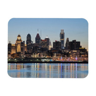 Magnet Flexible coucher de soleil de Philly
