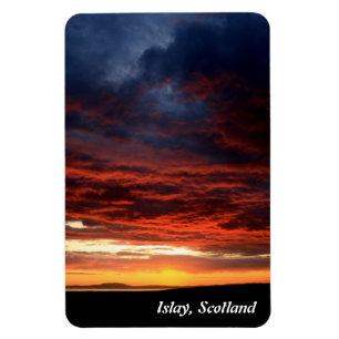 Magnet Flexible Coucher de soleil sur Islay, Écosse