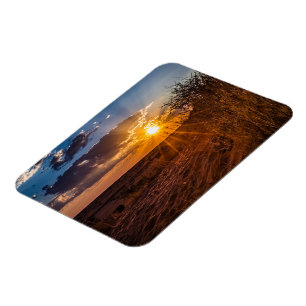 Magnet Flexible Coucher de soleil sur le désert du Kalahari, Namib