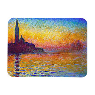 Magnet Flexible Coucher du soleil aimant à Venise, Italie