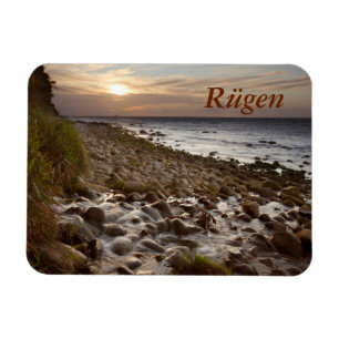 Magnet Flexible Coucher du soleil de côte de Mecklenburg