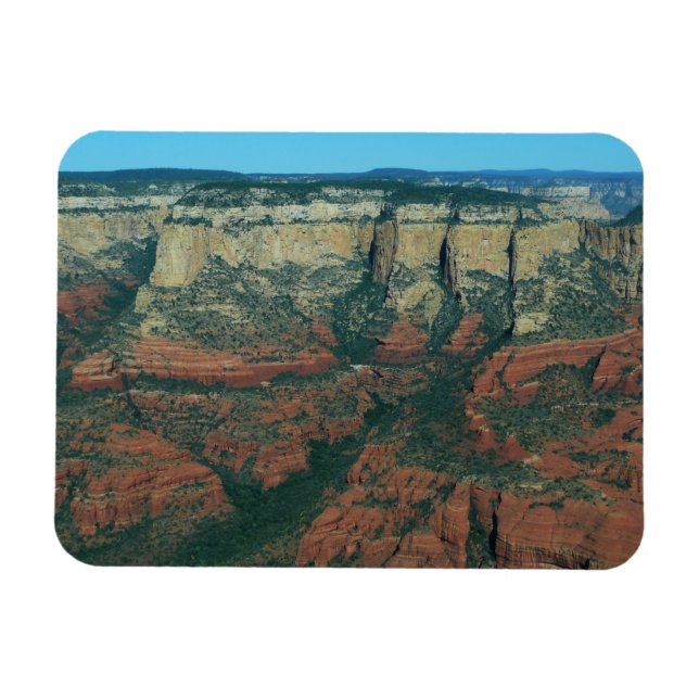 Magnet Flexible Couches de rochers rouges à Sedona Arizona (Horizontal)