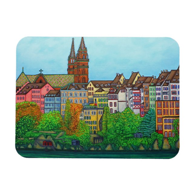 Magnet Flexible Couleurs de l'aimant Bâle par Lisa Lorenz (Horizontal)