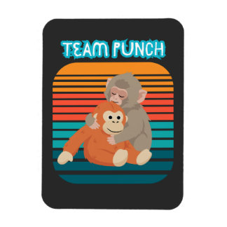 Magnet Flexible coup de poing de bébé singe