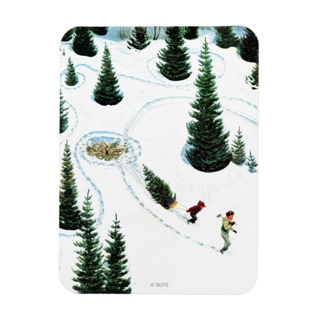 Magnet Flexible Couper l'arbre (Vertical)