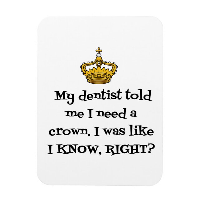 MAGNET FLEXIBLE COURONNE DENTISTE (Vertical)